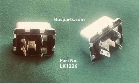 LK1226 Relay for Flasher on a School Bus